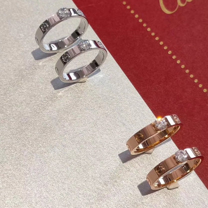 [LumiVibe]LOVE RING 3.6MM 1 BIG DIAMOND