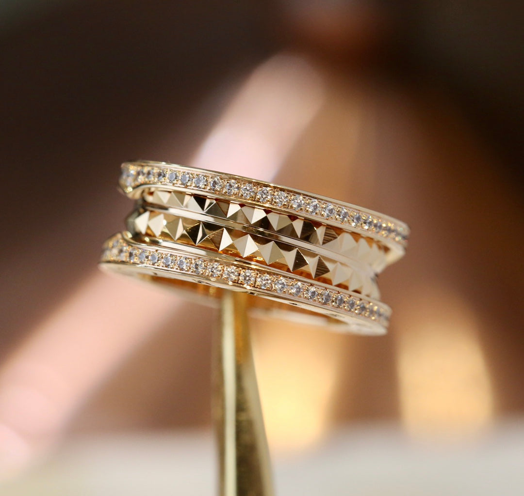 [LumiVibe]ZERO 1 GOLD DIAMOND RING