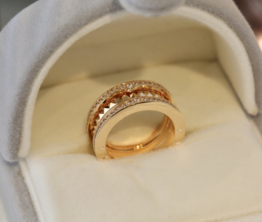[LumiVibe]ZERO 1 GOLD DIAMOND RING