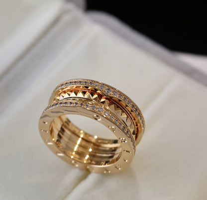[LumiVibe]ZERO 1 GOLD DIAMOND RING