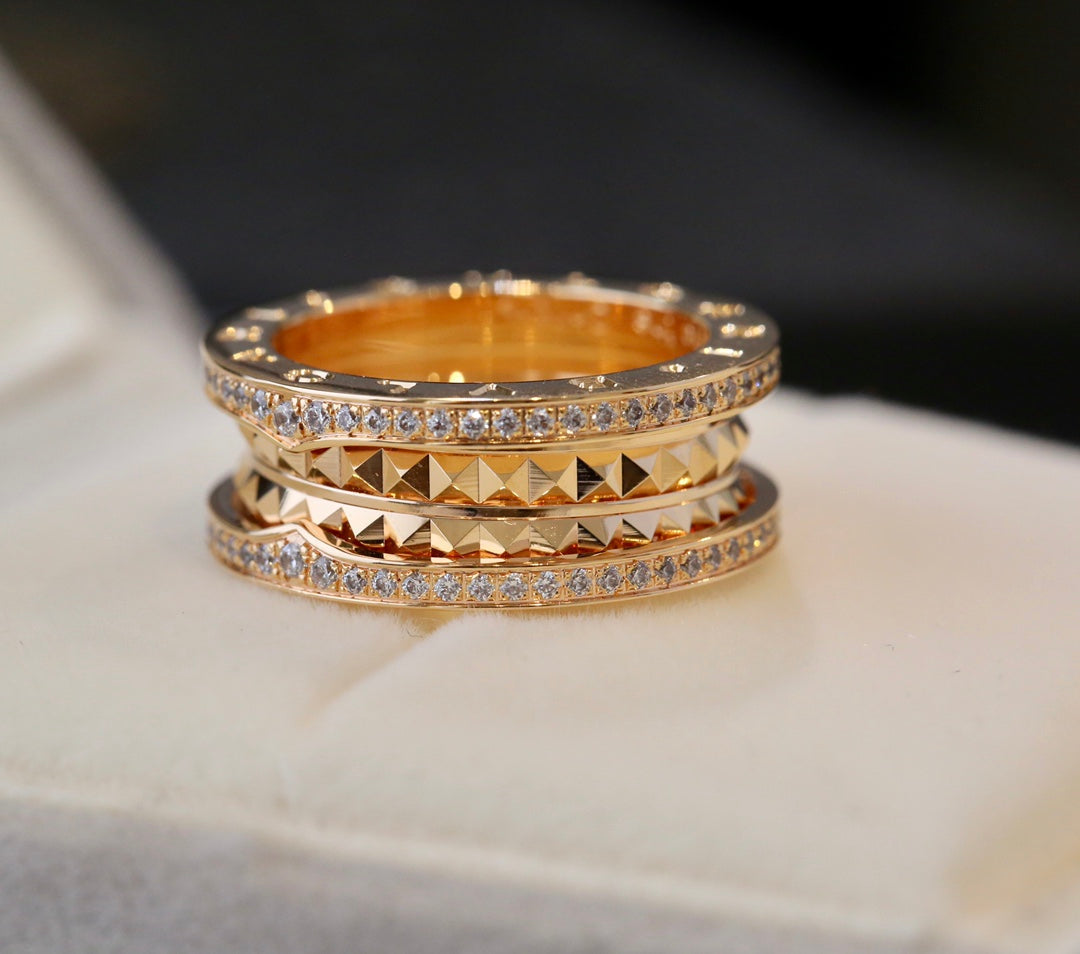 [LumiVibe]ZERO 1 GOLD DIAMOND RING