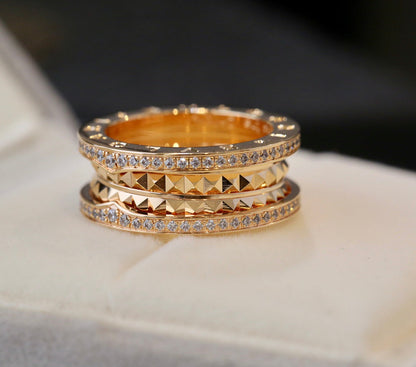 [LumiVibe]ZERO 1 GOLD DIAMOND RING