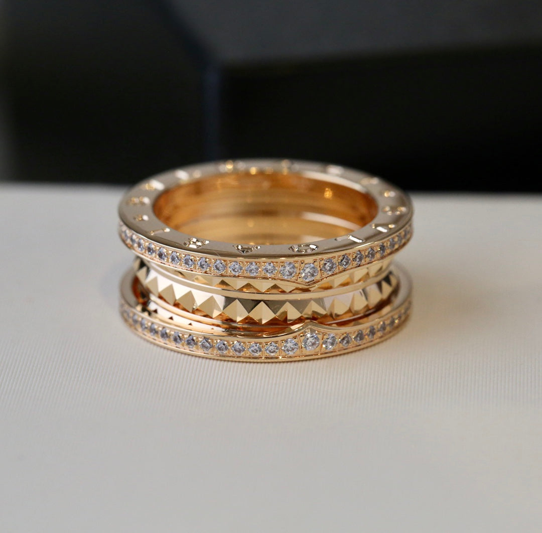 [LumiVibe]ZERO 1 GOLD DIAMOND RING