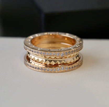 [LumiVibe]ZERO 1 GOLD DIAMOND RING
