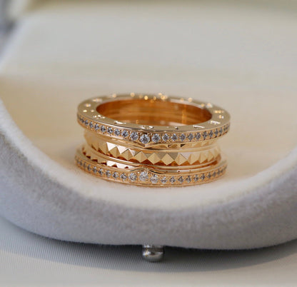 [LumiVibe]ZERO 1 GOLD DIAMOND RING