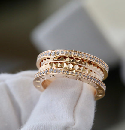 [LumiVibe]ZERO 1 GOLD DIAMOND RING