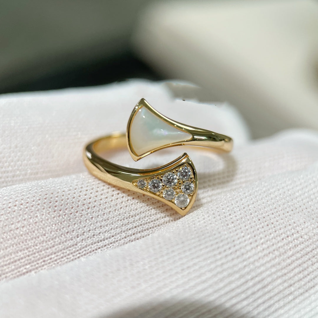 [LumiVibe]DREAM RING PINK GOLD DIAMOND