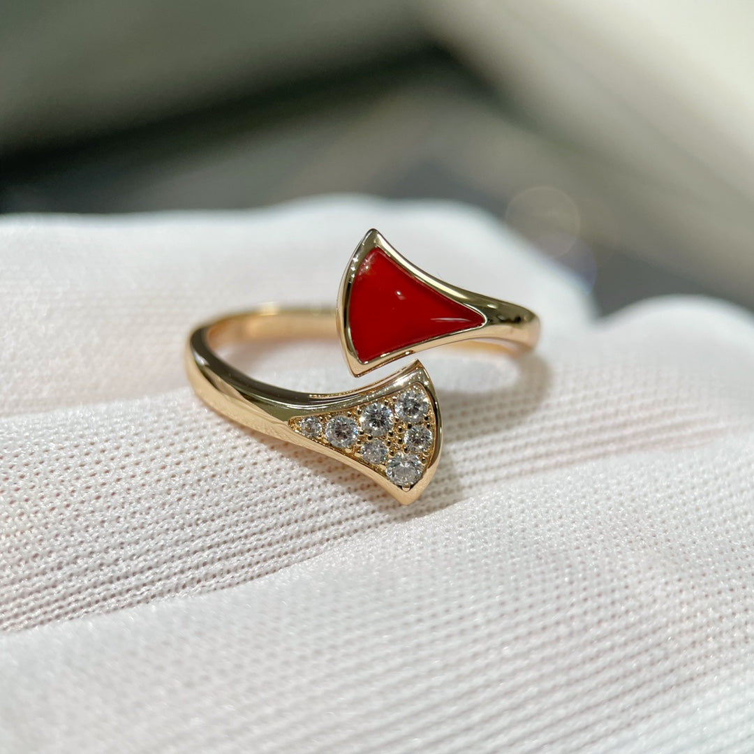 [LumiVibe]DREAM RING PINK GOLD DIAMOND