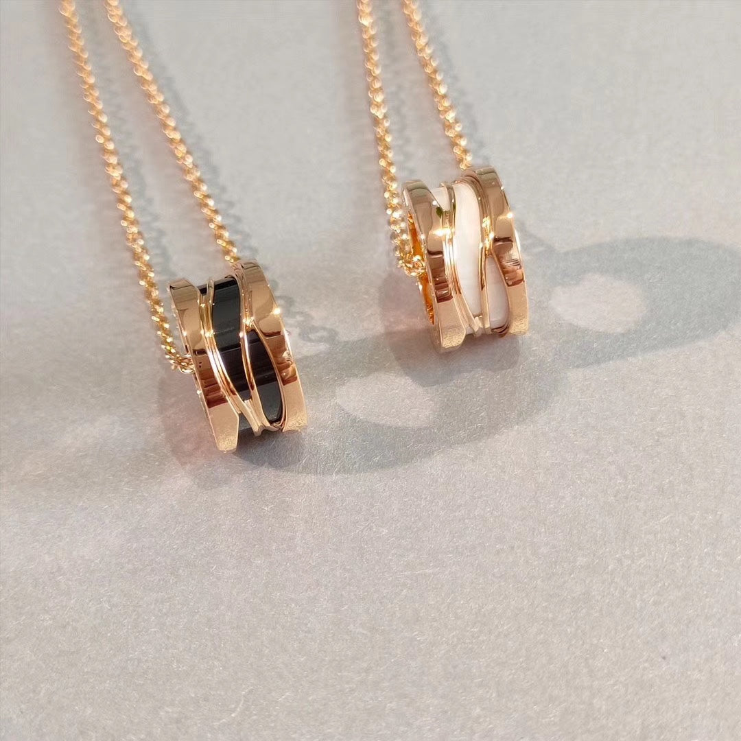 [LumiVibe]ZERO 1 NECKLACE PINK GOLD