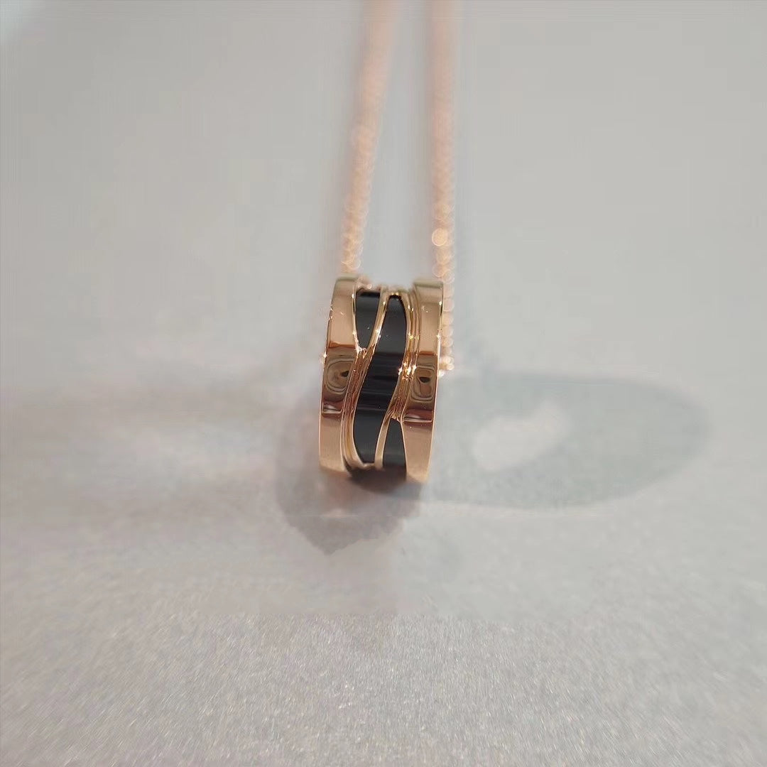 [LumiVibe]ZERO 1 NECKLACE PINK GOLD
