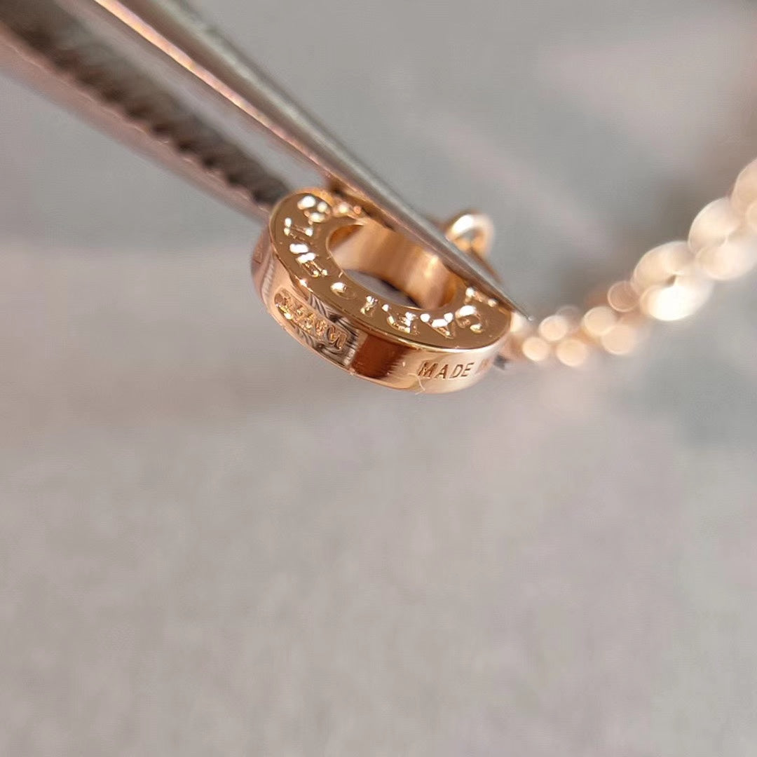 [LumiVibe]ZERO 1 NECKLACE PINK GOLD