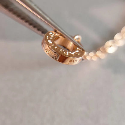 [LumiVibe]ZERO 1 NECKLACE PINK GOLD