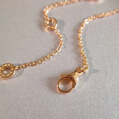 [LumiVibe]ZERO 1 NECKLACE PINK GOLD
