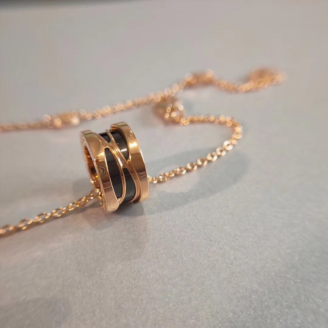 [LumiVibe]ZERO 1 NECKLACE PINK GOLD
