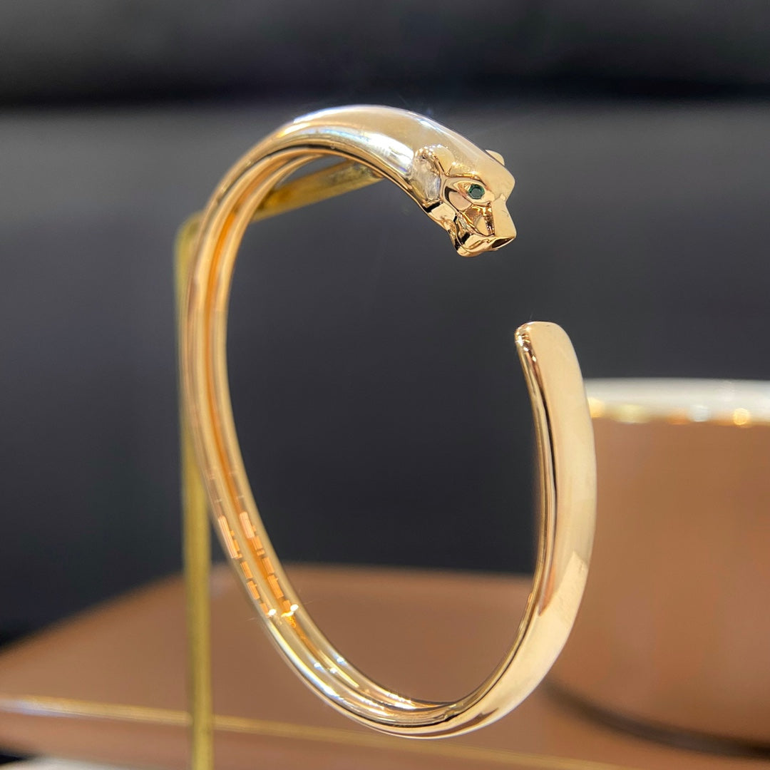 [LumiVibe]PANTHERE GOLD OPEN BRACELET