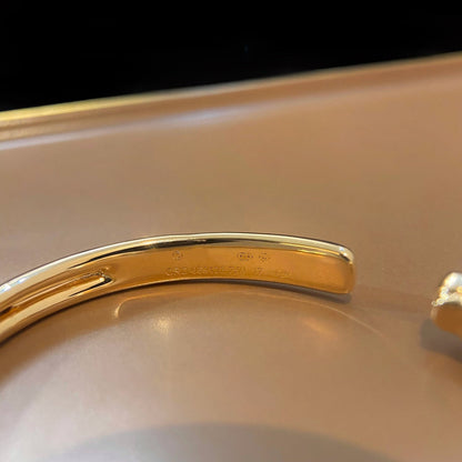 [LumiVibe]PANTHERE GOLD OPEN BRACELET