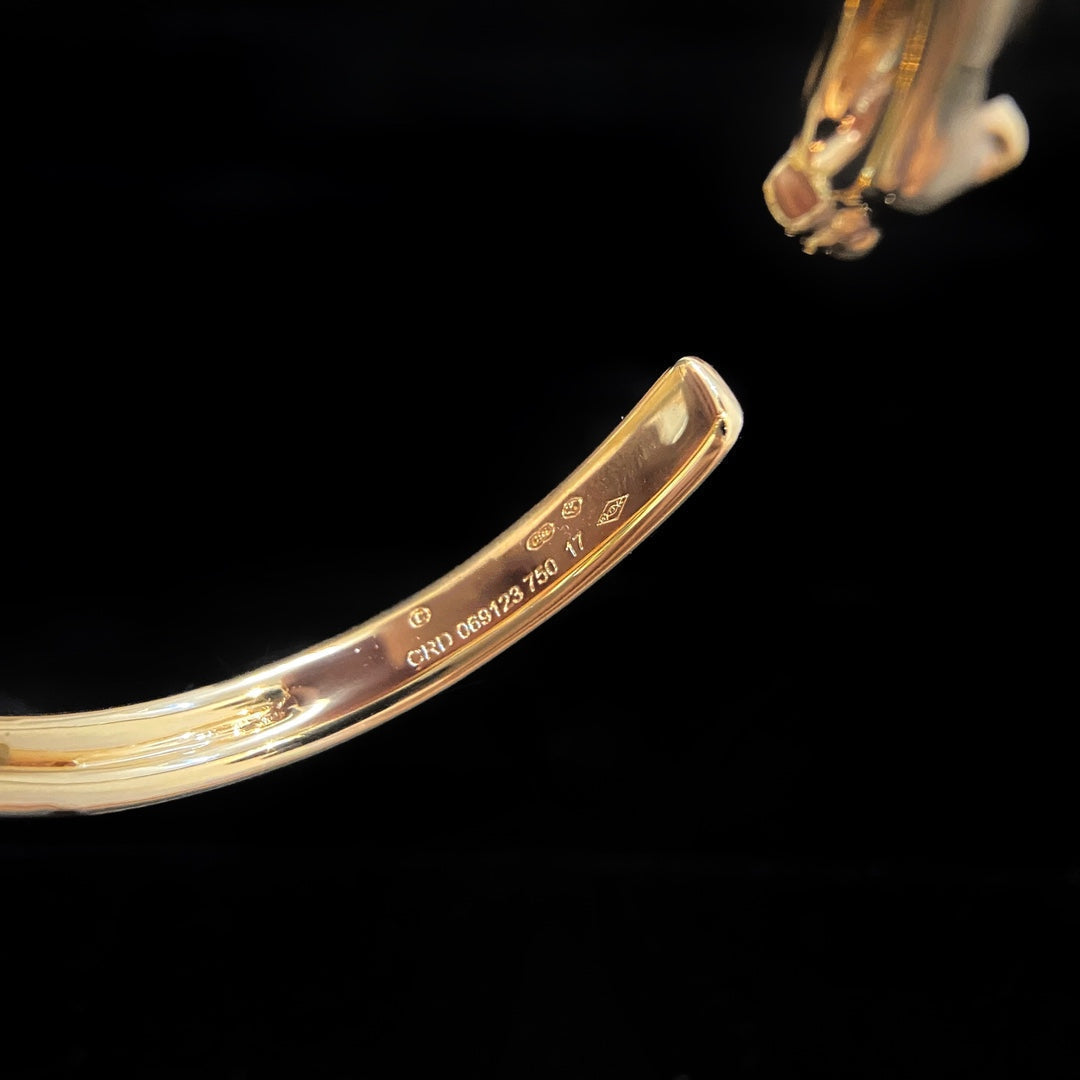 [LumiVibe]PANTHERE GOLD OPEN BRACELET