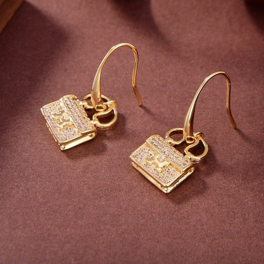 [LumiVibe]KELLY DIAMOND EARRINGS