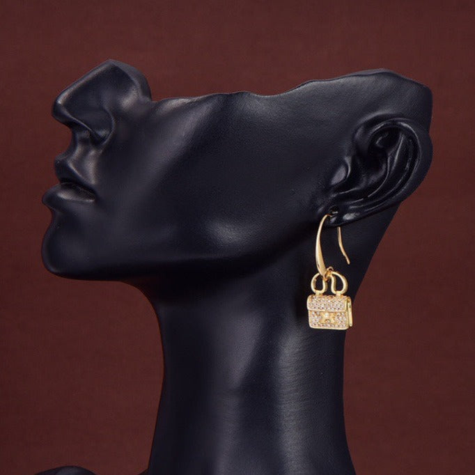 [LumiVibe]KELLY DIAMOND EARRINGS