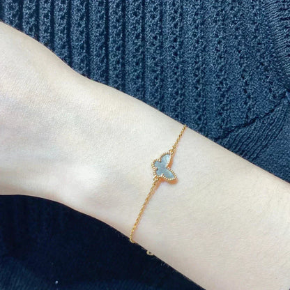 [LumiVibe]BUTTERFLY DARK MOP BUTTERFLY BRACELET