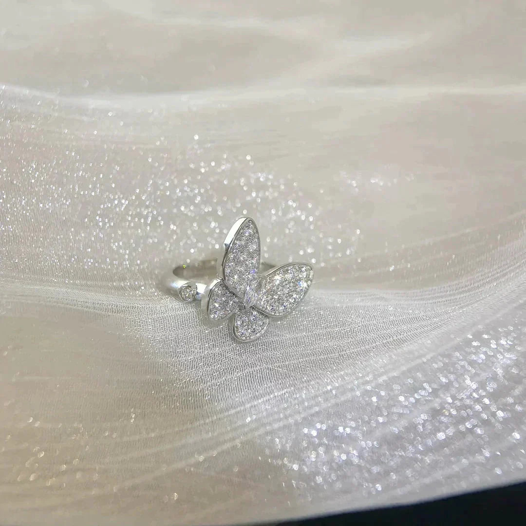 [LumiVibe]BUTTERFLY DIAMOND RING