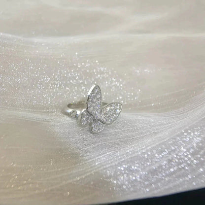 [LumiVibe]BUTTERFLY DIAMOND RING