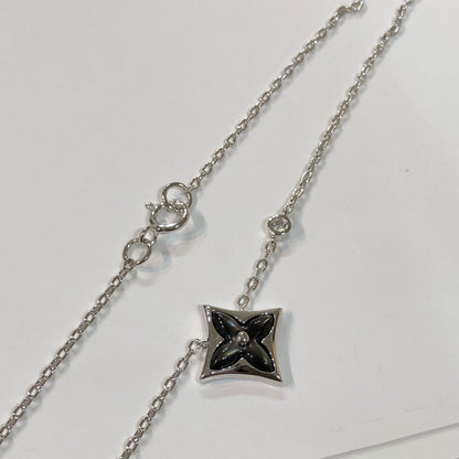 [LumiVibe]STAR BLACK MOP NECKLACE