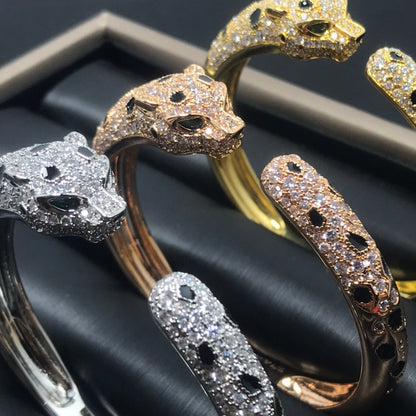 [LumiVibe]PANTHERE BIG BRACELET DIAMONDS