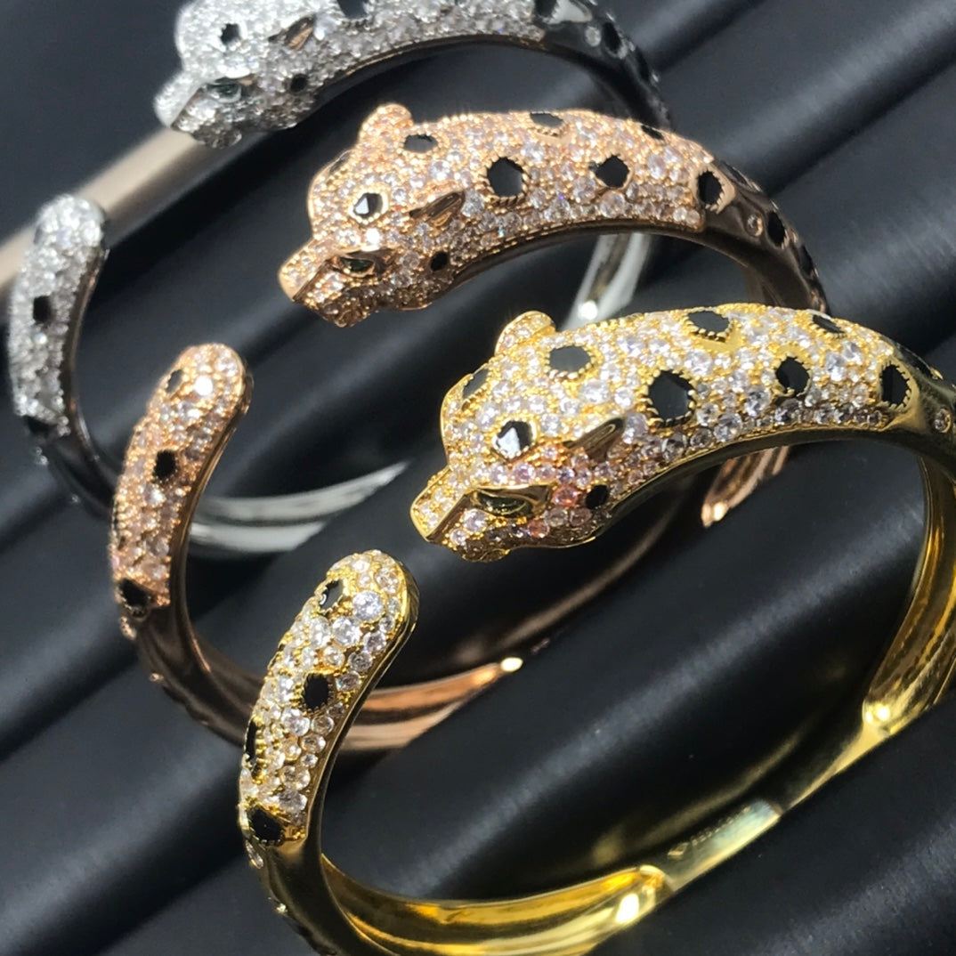 [LumiVibe]PANTHERE BIG BRACELET DIAMONDS