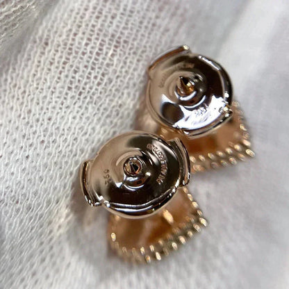 [LumiVibe]HEART CARNELIAN STUD EARRINGS