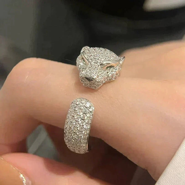 [LumiVibe]PANTHERE 5.5MM ALL DIAMOND RING
