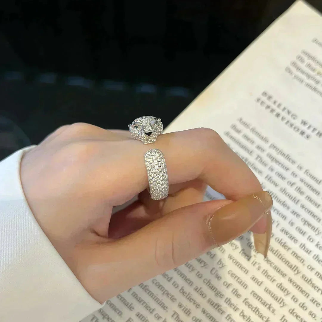 [LumiVibe]PANTHERE 5.5MM ALL DIAMOND RING