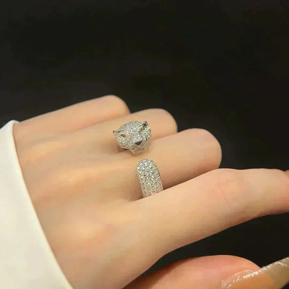 [LumiVibe]PANTHERE 5.5MM ALL DIAMOND RING