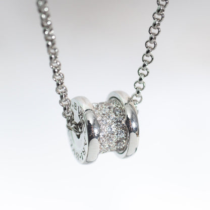 [LumiVibe]ZERO 1 SILVER DIAMOND NECKLACE