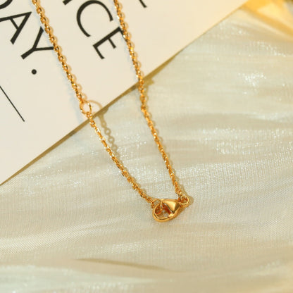 [LumiVibe]VOLT SILVER DIAMOND PEDANT NECKLACE