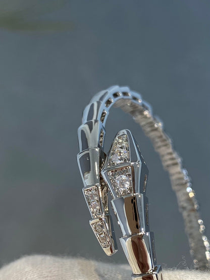 [LumiVibe]SERPENTI BRACELET DIAMONDS SILVER