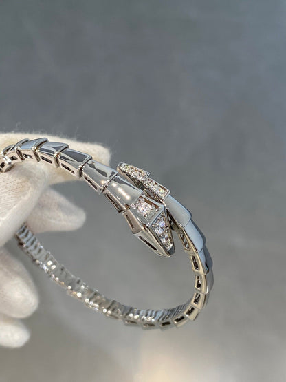 [LumiVibe]SERPENTI BRACELET DIAMONDS SILVER