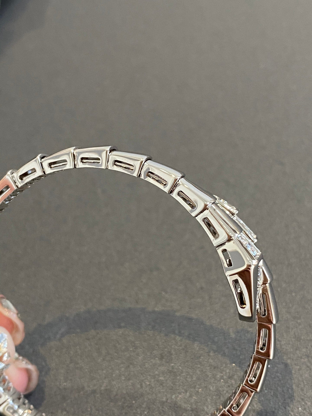 [LumiVibe]SERPENTI BRACELET DIAMONDS SILVER