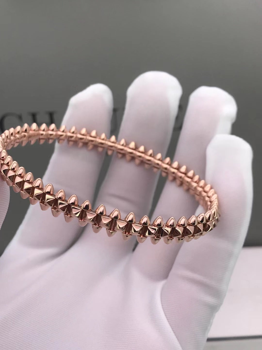 [LumiVibe]CLASH PINK GOLD BRACELET