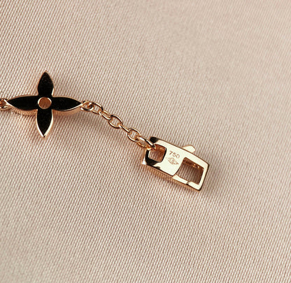 [LumiVibe]STAR AND SUN 7 MOTIFS GOLD BRACELET
