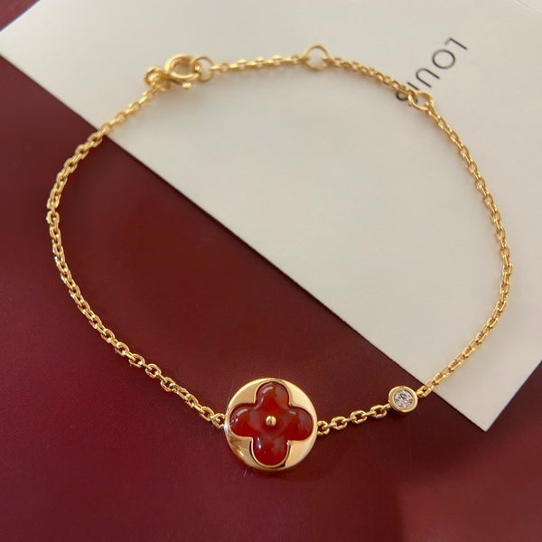 [LumiVibe]SUN PEDANT CARNELIAN BRACELET
