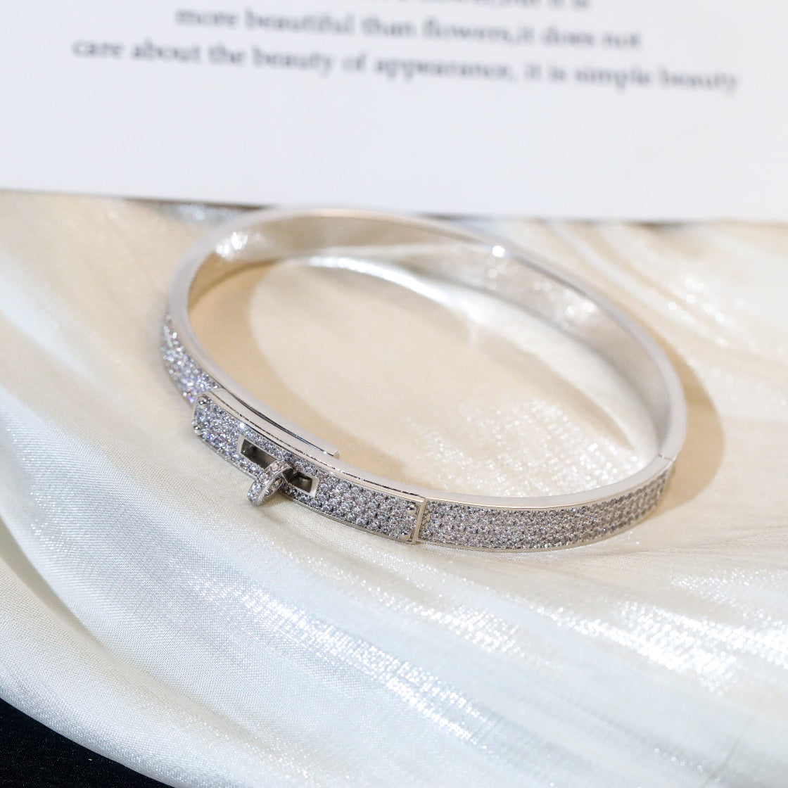 [LumiVibe]KELLY BRACELET DIAMOND PAVED