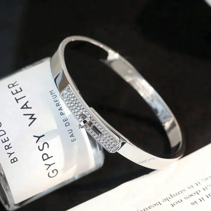 [LumiVibe]KELLY SILVER DIAMOND BRACELET