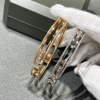 [LumiVibe]MOVE 10TH PAVED DIAMOND BRACELET