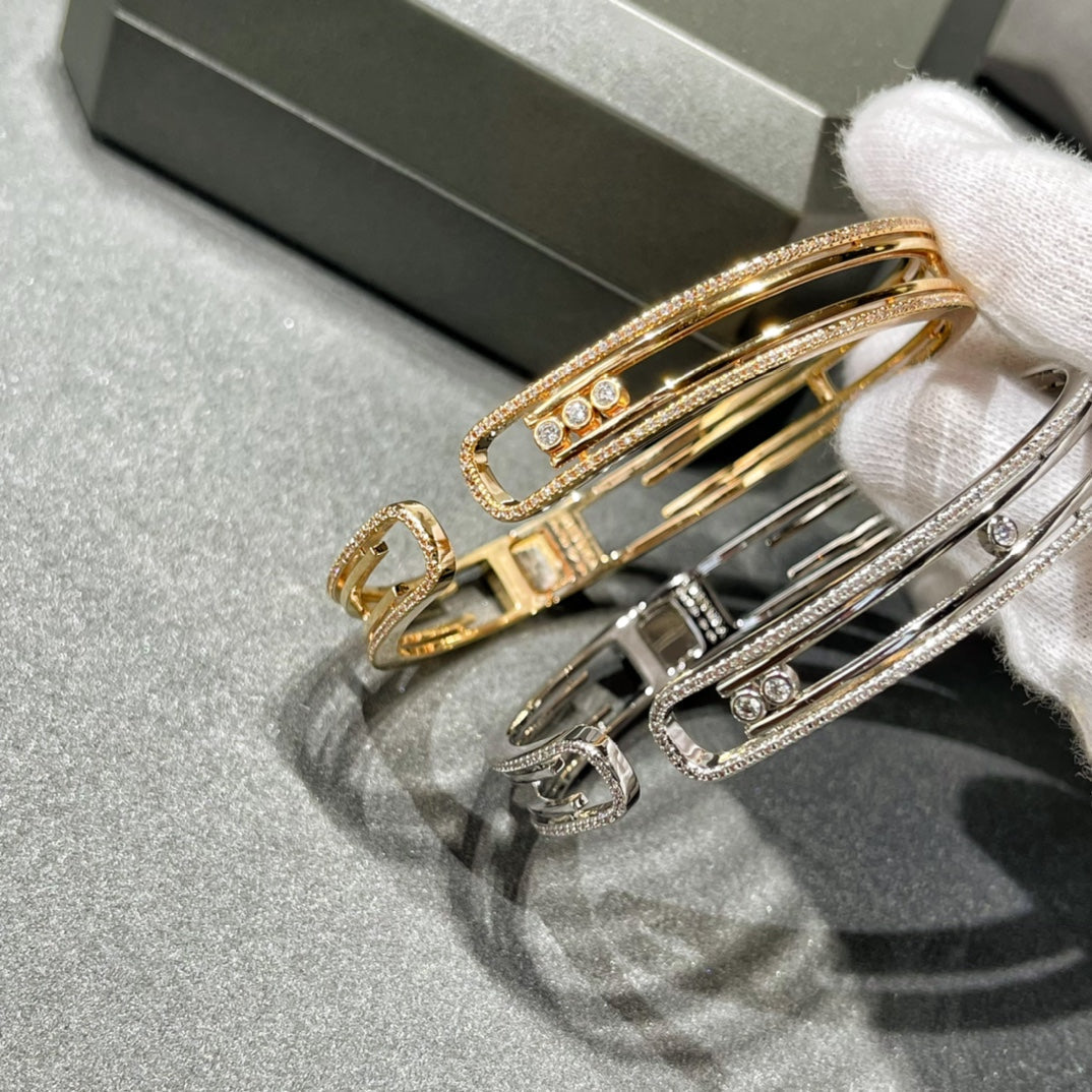 [LumiVibe]MOVE 10TH PAVED DIAMOND BRACELET