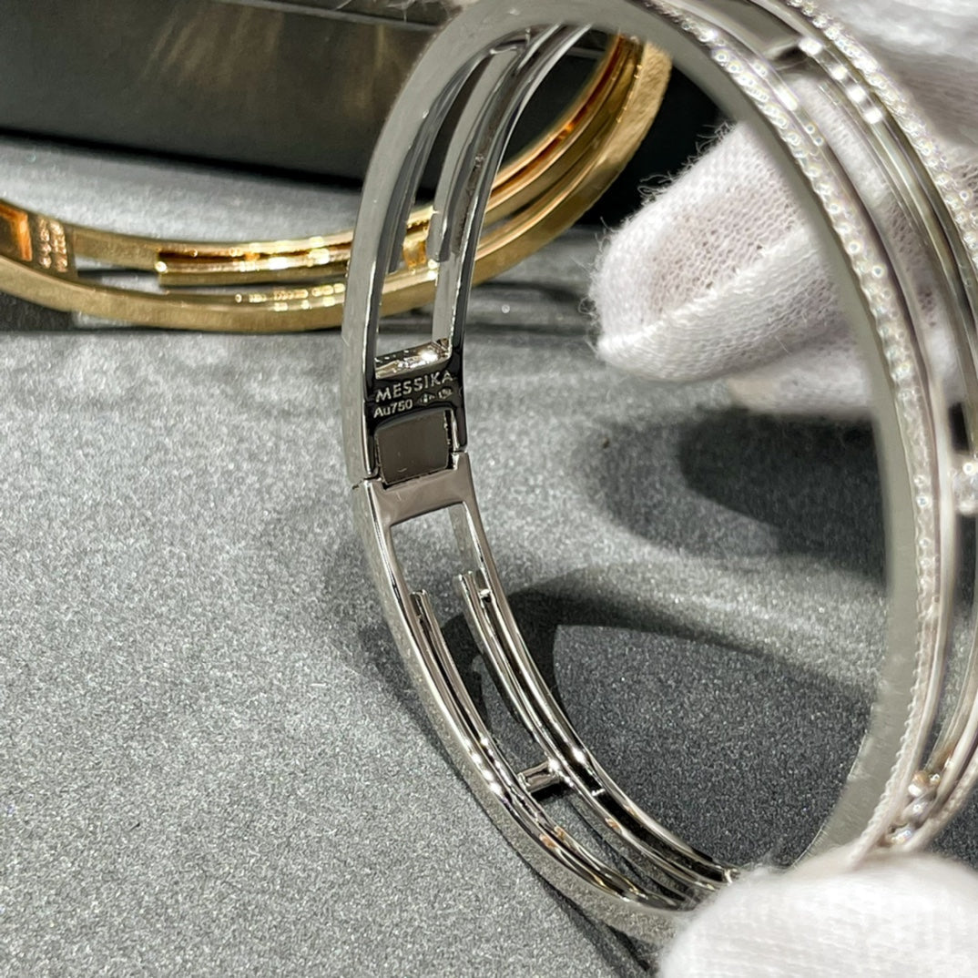 [LumiVibe]MOVE 10TH PAVED DIAMOND BRACELET