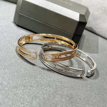 [LumiVibe]MOVE 10TH PAVED DIAMOND BRACELET