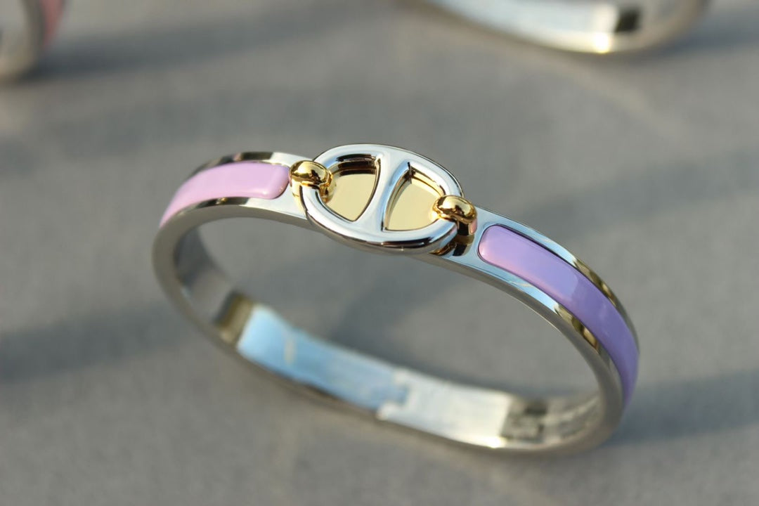 [LumiVibe]CLIC CHAINE SILVER BRACELET