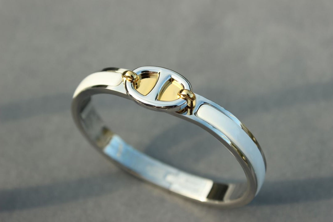 [LumiVibe]CLIC CHAINE SILVER BRACELET