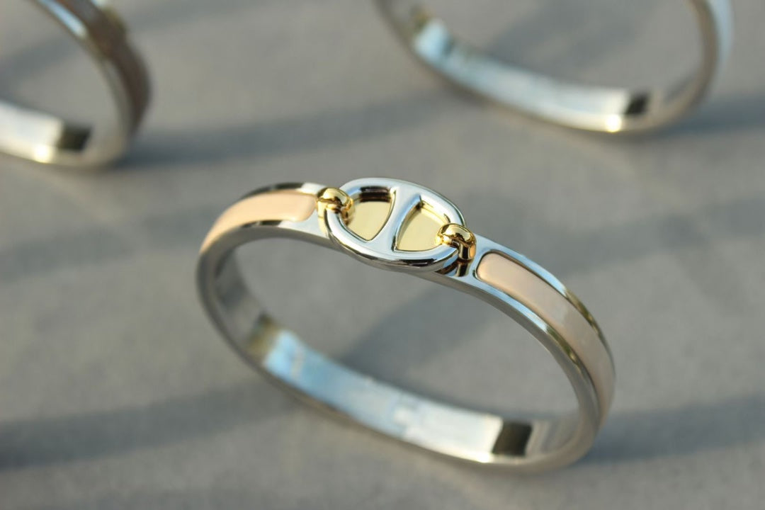 [LumiVibe]CLIC CHAINE SILVER BRACELET
